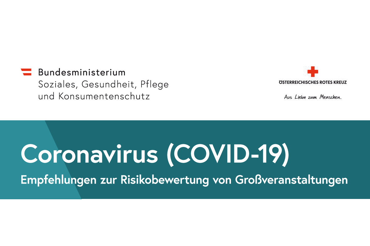 Checkliste Coronavirus Version 2 zur Risikobewertung von Veranstaltungen
